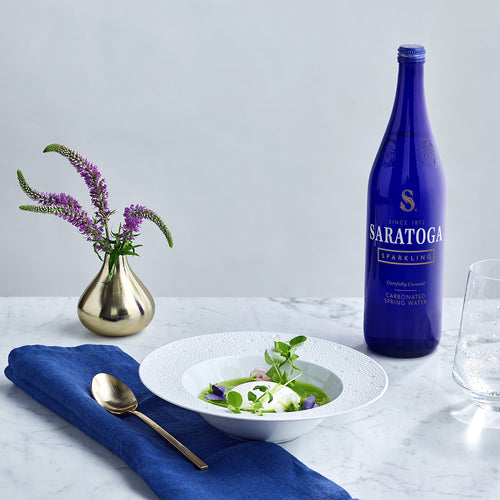 Burrata In Spring Pea Pottage