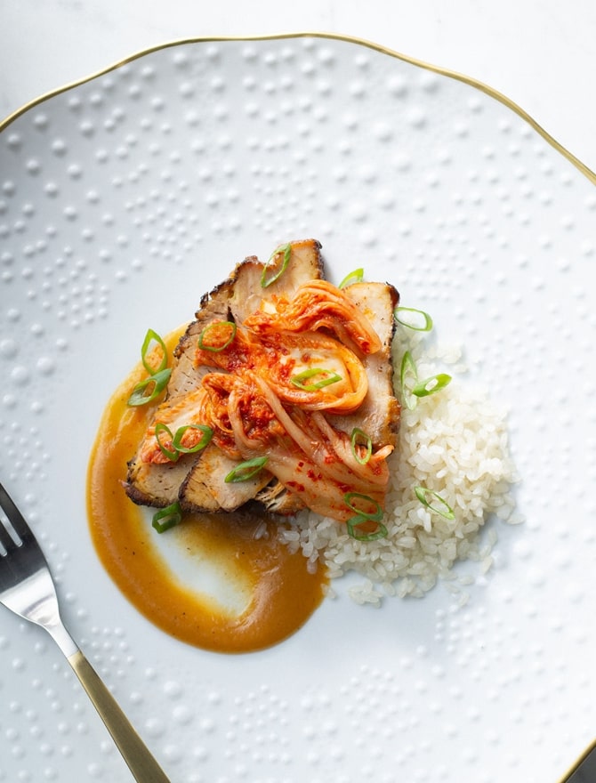 Spicy Braised Korean Pork