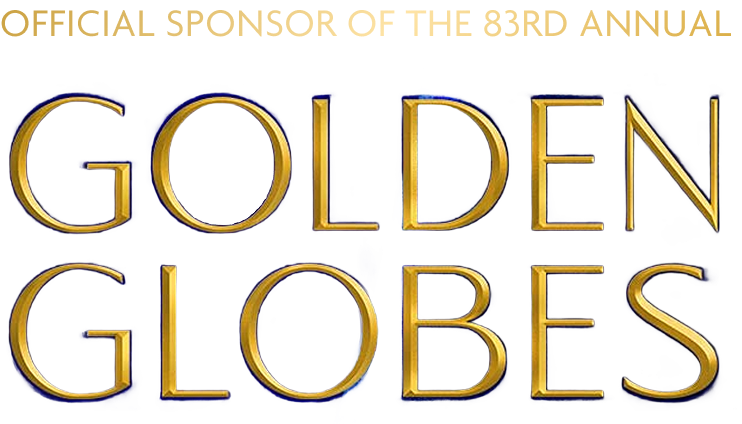 Official Sponsor of the 83rd Annual Golden Globes