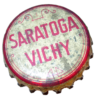 saratoga vichy bottle cap
