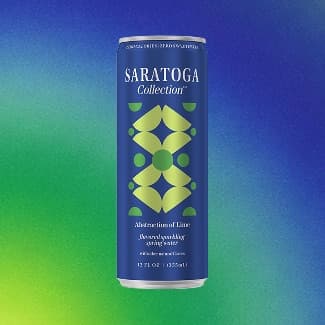 Saratoga Collection "Abstraction of Lime" surrounded by the colors of "The Architect Vibe".