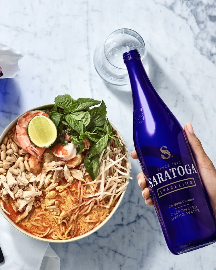Saratoga Sparkling Spring Water 28oz. Bottle | Saratoga Premium Spring ...