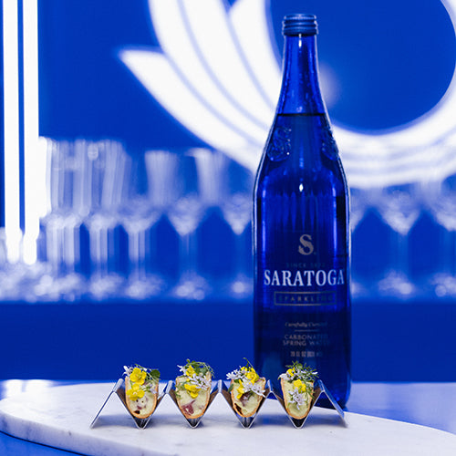 Cheese Dusted Tuna & Avocado Tacos